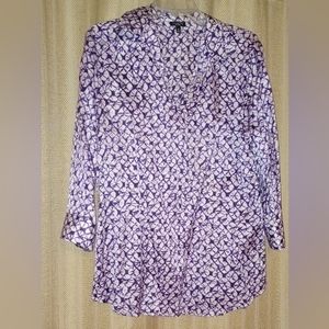 Talbots womens 3/4 sleeves blouse NWOT